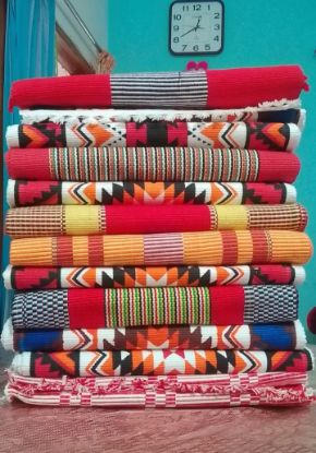 Picture of Traditional Shotoronji Table Runner & Mat Set (Handcrafted)